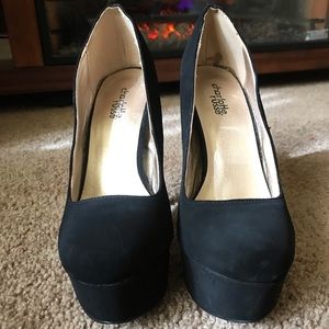 Charlotte Russe Black Pumps size 7